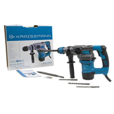 Перфоратор KRAISSMANN 1500 BH 26