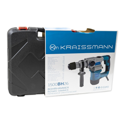 Перфоратор KRAISSMANN 1500 BH 26