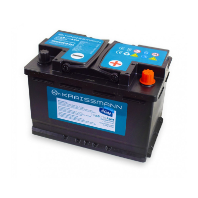 Автомобільний акумулятор KRAISSMANN 70 AB 720 AGM Автомобільний акумулятор KRAISSMANN 70 AB 720 AGM