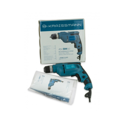 Дриль KRAISSMANN 450 BM 10 (самозатисний патрон)