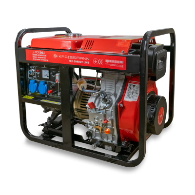 Генератор дизельний KRAISSMANN 10000 DG 1 RED ENERGY LINE (8 кВт, відкритого типу)