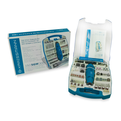 Гравер (шліфувально-гравірувальний інструмент) KRAISSMANN 150 SGW 300F (з гнучким валом)