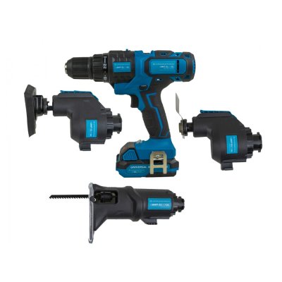 Акумуляторний мультиінструмент KRAISSMANN 4 AMT-S1 20UL (4 в 1)