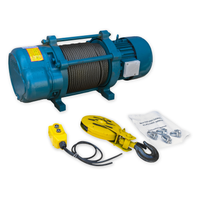 Лебідка електрична KRAISSMANN KCD 2000 (до 50 м, три фази) Лебідка електрична KRAISSMANN KCD 2000 (до 50 м, три фази)
