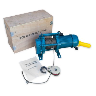 Лебідка електрична KRAISSMANN KCD 800 (до 30 м, одна фаза)