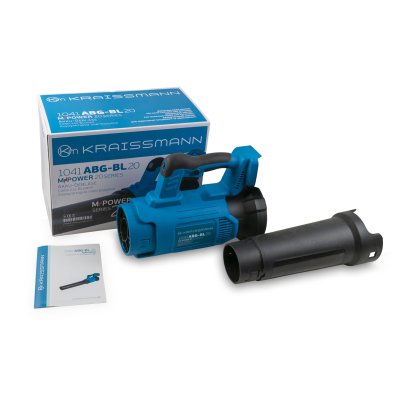 Повітродуйка акумуляторна KRAISSMANN 1041 ABG-BL 20MP (без акумулятора та ЗП) 