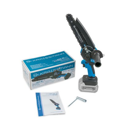 Акумуляторна ланцюгова міні-пила KRAISSMANN 2032 AKS-BL 20/2 (акумулятор 4000 мАг та ЗП) Акумуляторна ланцюгова міні-пила KRAISSMANN 2032 AKS-BL 20/2 (акумулятор 4000 мАг та ЗП)