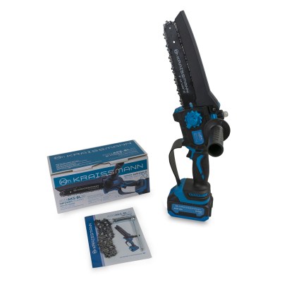 Акумуляторна ланцюгова міні-пила KRAISSMANN 2033 AKS-BL 20/2 (без акумулятора та ЗП)