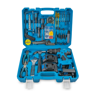 Шурупокрут акумуляторний KRAISSMANN 2133 E-ABS 20/2-S1 (з набором інструментів)