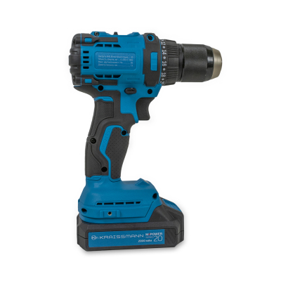 Шурупокрут акумуляторний KRAISSMANN 2134 ABS-BL 20/2 (M-POWER series 20)