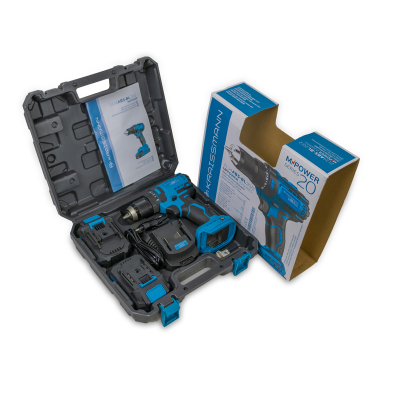 Шурупокрут акумуляторний KRAISSMANN 2134 ABS-BL 20/2 (M-POWER series 20)