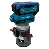 Фрезер-тример акумуляторний KRAISSMANN 681 AOFT-BL 20MP (без акумулятора та ЗП)