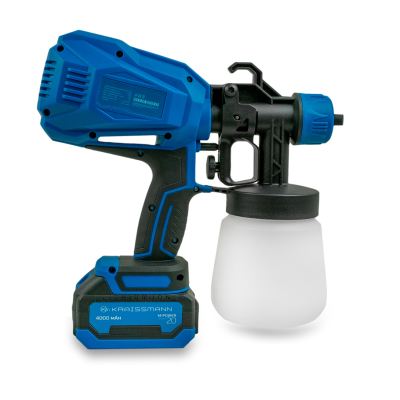 Акумуляторний фарбопульт KRAISSMANN 502 ASP 20 MP (акумулятор 2000 мАг та ЗП)