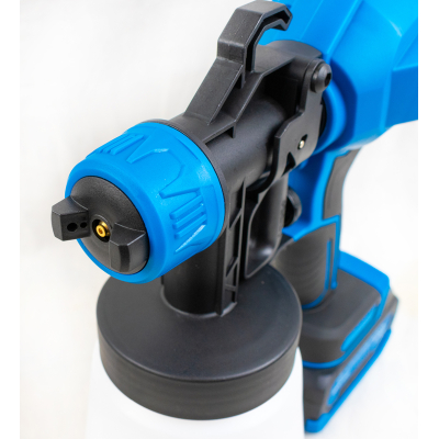 Акумуляторний фарбопульт KRAISSMANN 502 ASP 20 MP (акумулятор 2000 мАг та ЗП)