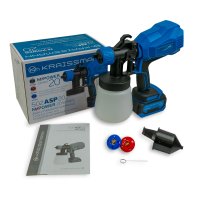 Акумуляторний фарбопульт KRAISSMANN 502 ASP 20 MP (акумулятор 2000 мАг та ЗП)