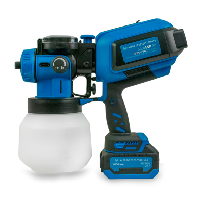 Акумуляторний фарбопульт KRAISSMANN 503 ASP 20 MP (акумулятор 4000 мАч та ЗП)