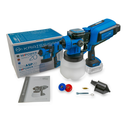 Акумуляторний фарбопульт KRAISSMANN 503 ASP 20 MP (без акумулятора та ЗП) Акумуляторний фарбопульт KRAISSMANN 503 ASP 20 MP (без акумулятора та ЗП)