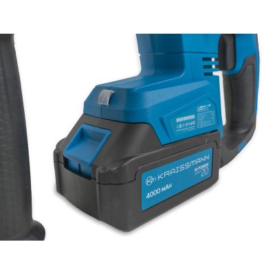 Перфоратор акумуляторний KRAISSMANN 261 ABH-BL 20/2 MP (в кейсі, M-POWER series 20)