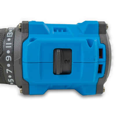 Шуруповерт акумуляторний KRAISSMANN 103 S-ABS-BL 16.8/45 Nm (швидкоз'ємний патрон, в кейсі)