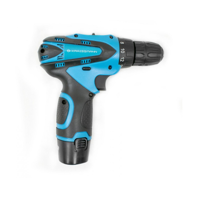 Шуруповерт акумуляторний KRAISSMANN 1500 ABS 12/2 Li