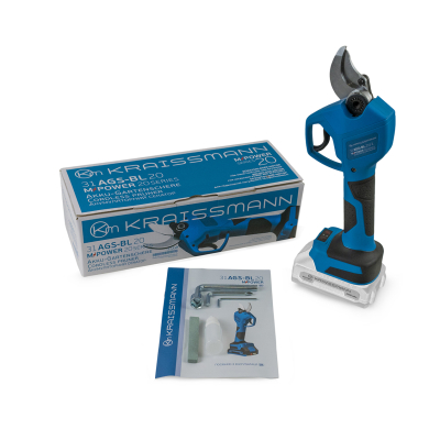 Акумуляторний секатор KRAISSMANN 31 AGS-BL 20 (без акумулятора та ЗП)