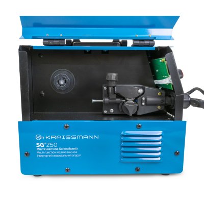 Інверторний зварювальний апарат (MIG/MMA) KRAISSMANN SG'250