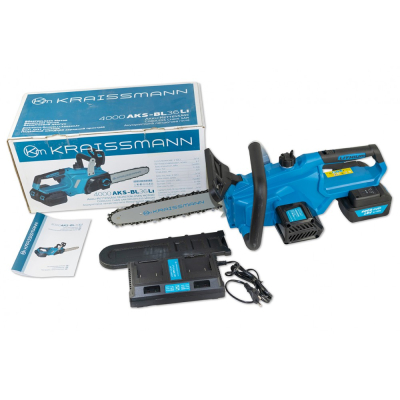 Акумуляторна ланцюгова пила KRAISSMANN 4000 AKS-BL 36 Li