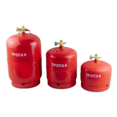 Газовий балон 12L (з ручкою, без пальника)