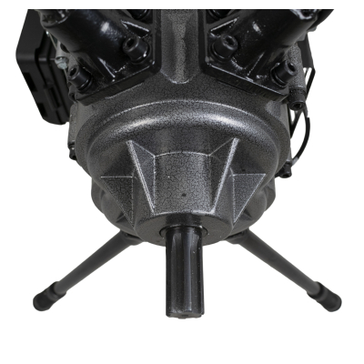 Мотобур двойной (бензобур) VORSKLA ПМЗ 173/600 (шліцевий вал; шнеки 400 та 500 мм, подовжувач 700 м та перехідник на звичайний шнек)