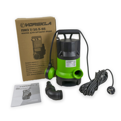 Насос електричний для брудної води VORSKLA ПМЗ 7/10.5-55