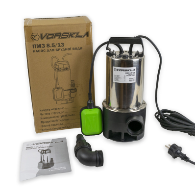 Насос електричний для брудної води VORSKLA ПМЗ 8.5/13