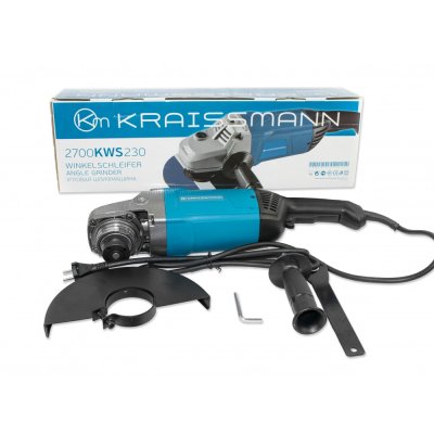 Кутова шліфувальна машина (болгарка) KRAISSMANN 2700 KWS 230