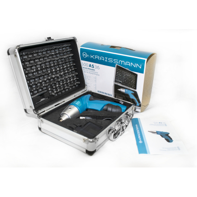 Викрутка акумуляторна KRAISSMANN 600 АЅ 3.6