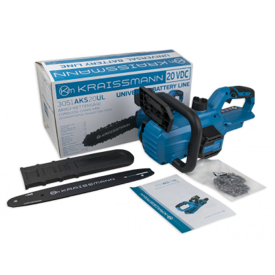 Акумуляторна ланцюгова пила KRAISSMANN 3051 AKS 20UL (без акум. та ЗП)