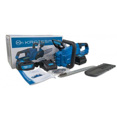 Акумуляторна ланцюгова пилка KRAISSMANN 4000 AKS 18/1 Li (1 акум.)