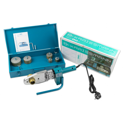 Паяльник для пластикових труб KRAISSMANN 1600 EMS 6 Паяльник для пластикових труб KRAISSMANN 1600 EMS 6