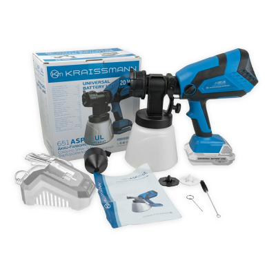 Акумуляторний фарбопульт KRAISSMANN 651 ASP 20 UL (без акум. та ЗП)