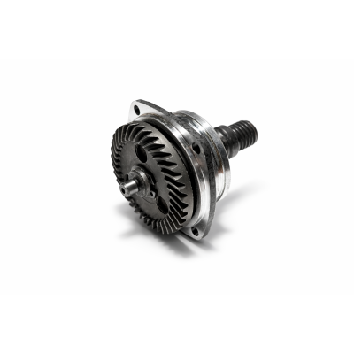 Нижня кришка редуктора з шпинделем в зборі до болгарки KRAISSMANN 1253 AWS-BL 20 MP